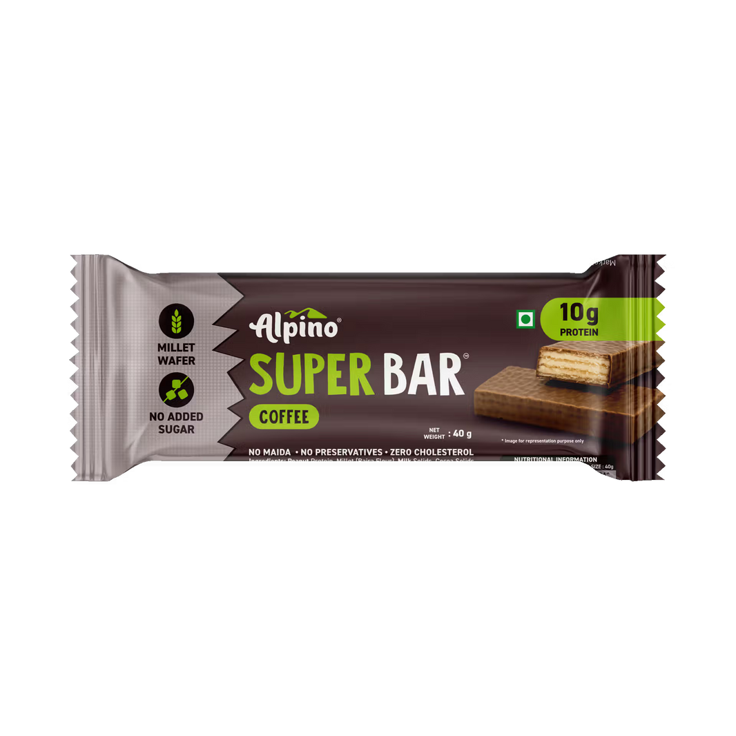 ALPINO SUPER BAR CHOCOLATE COFFEE 40 GM