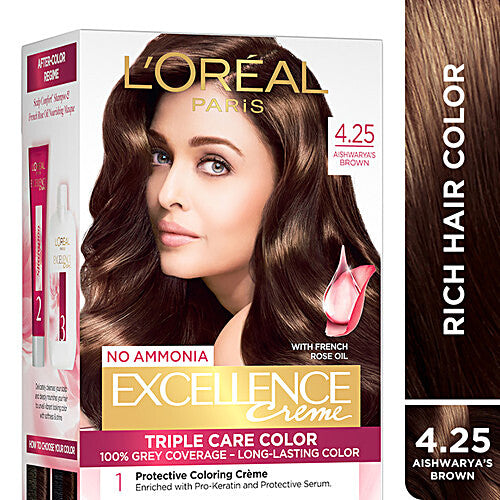 LOREAL PARIS COLOR AISH BROWN 4.25 100G