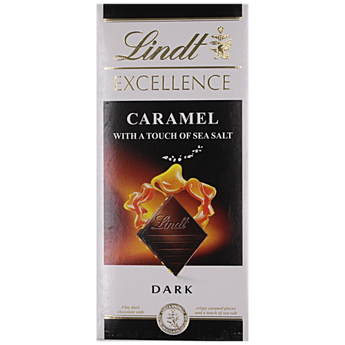 LINDT EXCELLENCE CARAMEL DARK 100G