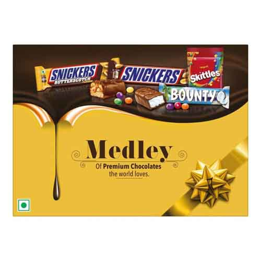SNICKERS MEDLEY OF PREMIUM CHOCOLATE GIFT PACK 101.5G