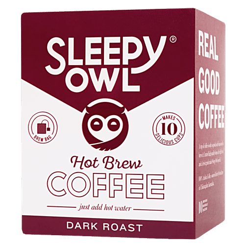 SLEEPY OWL HOT BREW COFFEE DARK ROAST