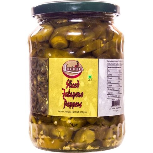 LUCIANA SLICED JALAPENO PEPPERS