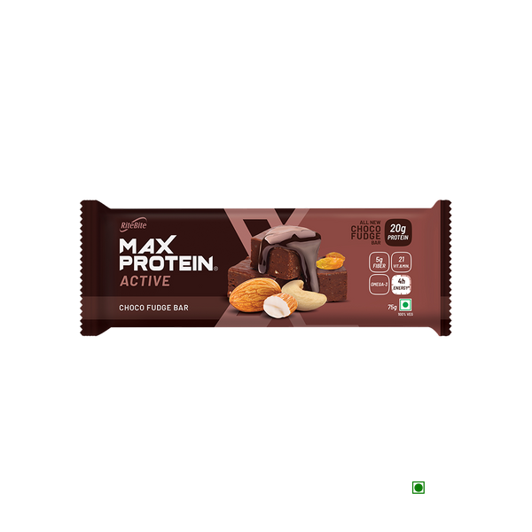 RITE BITE MAX PROTEIN CHOCO FUDGE BAR 75G