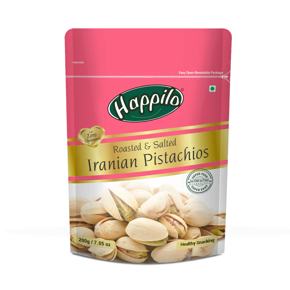 HAPPILO IRANIAN PISTACHIOS 200GM