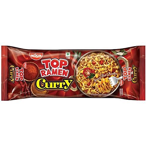 NISSIN TOP RAMEN CURRY NOODLES 280 GM