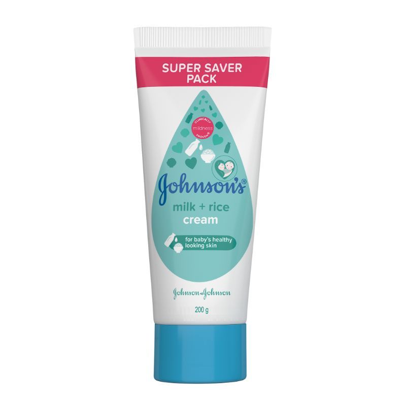 JOHNSONS MILK & RICE CREAM 200G