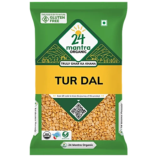 24 LETTER MANTRA ORGANIC TUR DAL 500GM