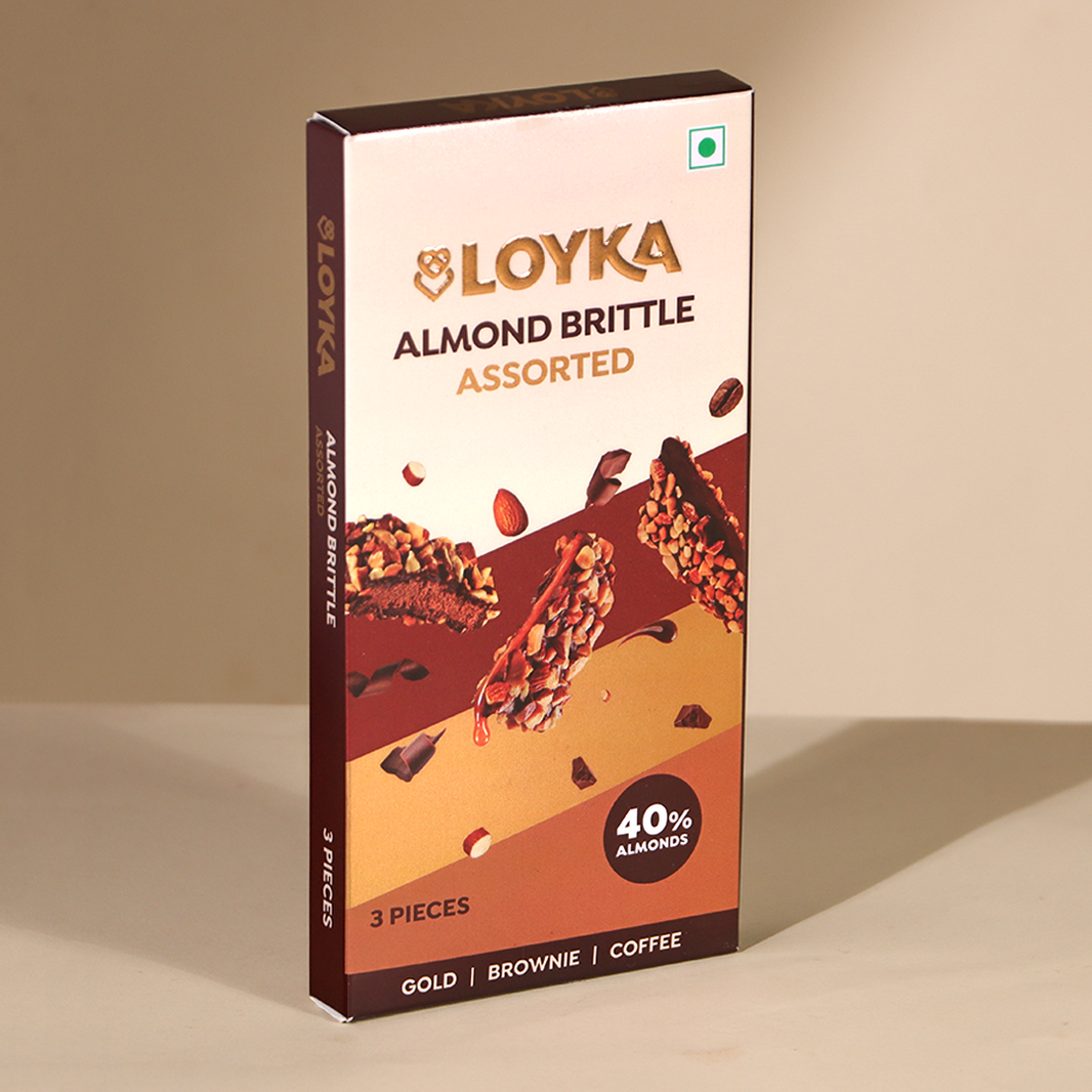 LAYKA ALMOND BRITTLE ASSORTED