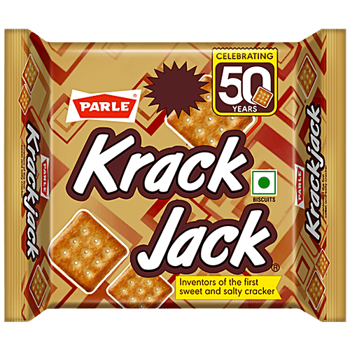 PARLE KRACK JACK BISCUIT 63 GM