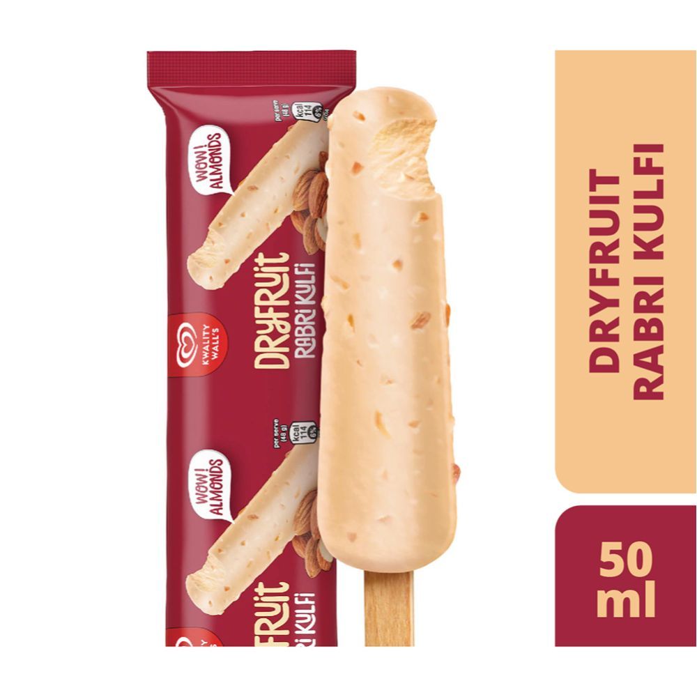 KWALITY WALLS DRY FRUIT RABRI KULFI 50 ML