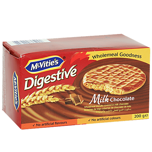 MC VITIES DIGESTIVES WITH MILK CHOCLATE BISCUITS