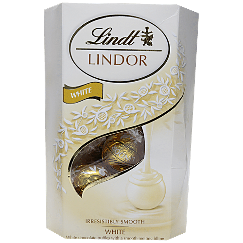 LINDT LINDOR WHITE 200GM