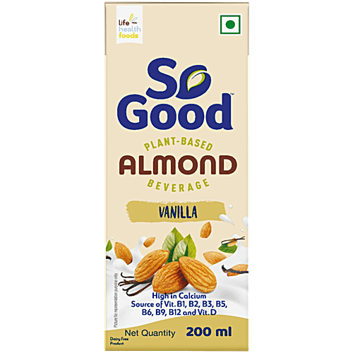 SO GOOD ALMOND VANILLA MILK 200 ML