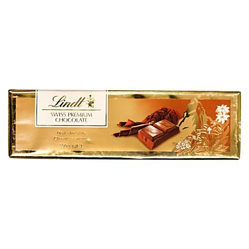 LINDT SWISS PREMIUM CHOCOLATE MILK DARK 300 GM