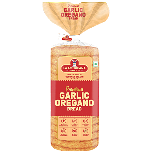 LA AMERICANA WHOLEWHEAT GARLIC OREGANO BREAD250