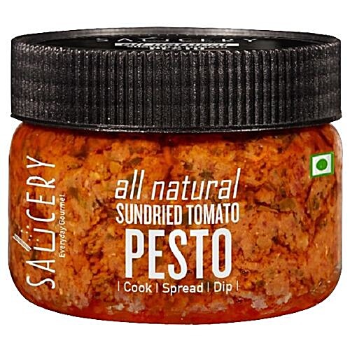 SAUCERY ALL NATURAL SUNDRIED TOMATO PESTO 200 GM