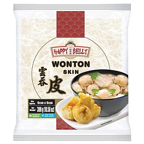 HAPPY BELLY WONTON SHEETS