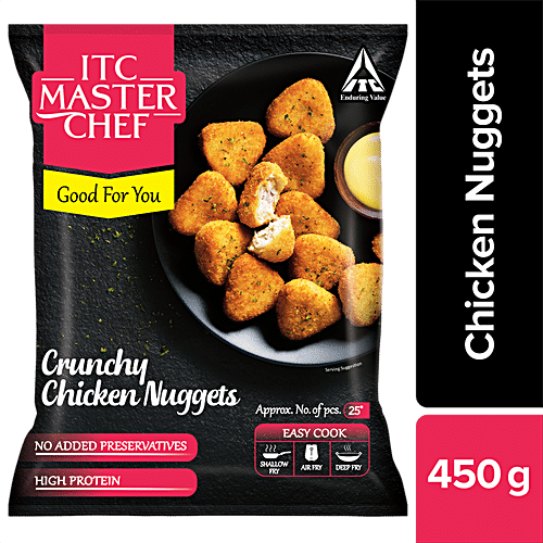 ITC MASTER CRUNCHY CHICKEN NUGGETS 450 GM