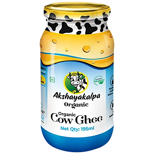 AKSHAYAKALPA ORGANIC COW GHEE 195 ML
