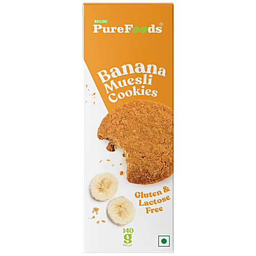 PURE FOODS BANANA MUESLI COOKIES 140G