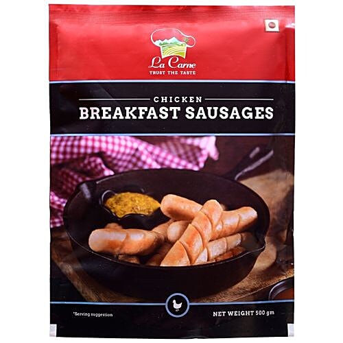 LA CARNE CHICKEN BREAKFAST SAUSAGE500 GM