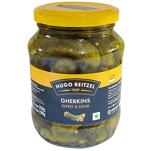 HUGO REITZEL GHERKINS - SWEET & SOUR 350G