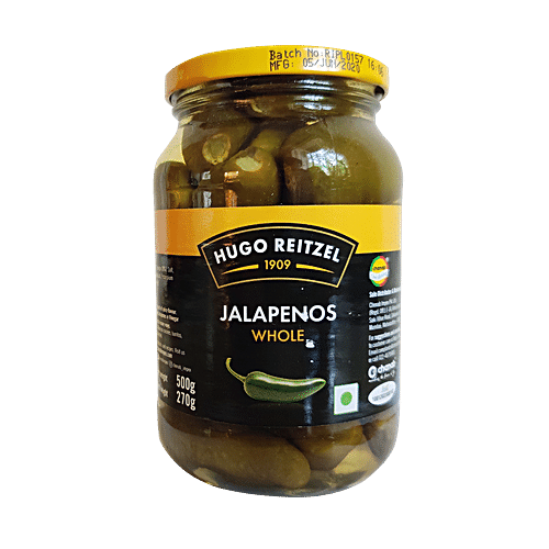 HUGO REITZEL WHOLE JALAPENO 500G