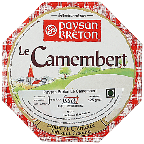 PAYSON BRETON LE CAMEMBERT 125G