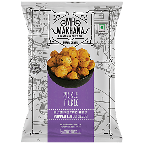 MR MAKHANA PICKLE TICKLE MAKHANA 75G
