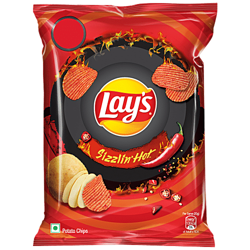 LAYS SIZZLIN HOT 50 GM
