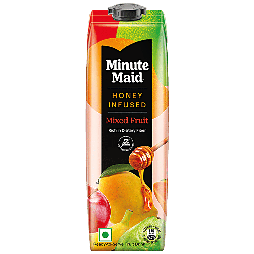 MINUTE MAID HONEY INFUSED MIXED FRUIT JUICE 1 LTR