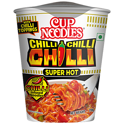 NISSIN CUP NOODLES CHILLI SUPER HOT 70 GM