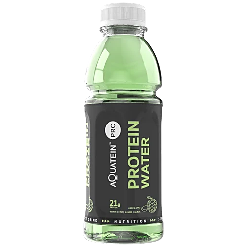 AQUATEIN PROTIEN WATER 21 GM GREEN APPLE FLAVOUR 500 ML