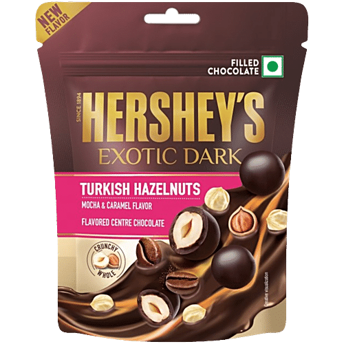 HERSHEYS EXOTIC DARK TURKIS H HAZELNUTS
