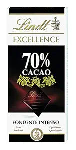 LINDT EXCELLENCE 70% COCOA CHOCH 100G