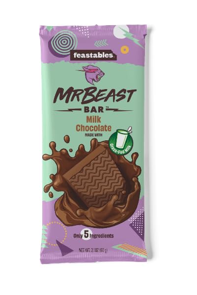 MR BEAST MILK CHOCOLATE BAR 60 GM