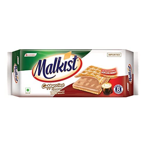 MALKIST CAPPUCCINO SANDWICH CRACKERS 144 GM