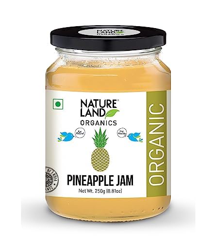 ORGANIC PINEAPPLE JAM 250 GM