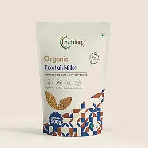 NUTRIORG FOXTAIL MILLET 500GM
