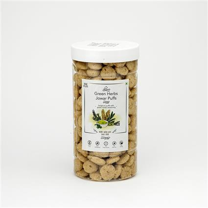 HOME DELITE GREEN HERBS JOWAR PUFFS