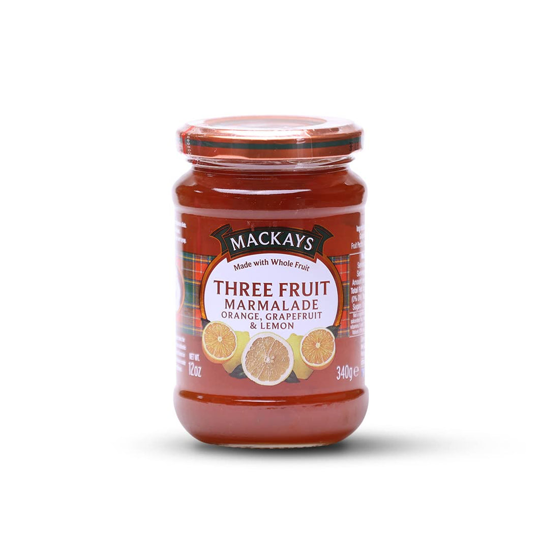 MACKAYS THREE FRUIT MARMALADE 340 GM