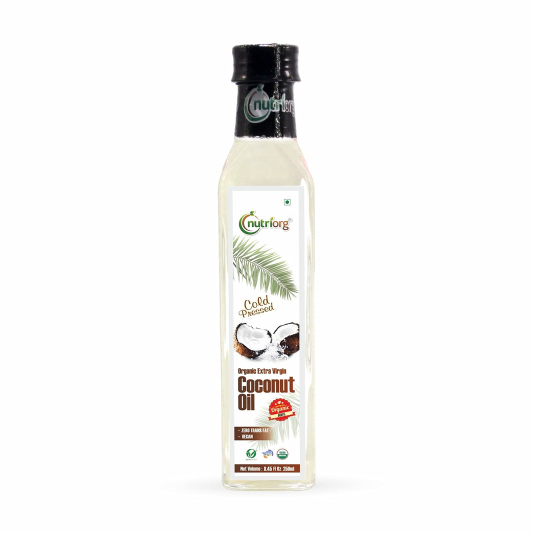 NUTRIORG EXTRA VIRGIN COCONUT OIL 250ML