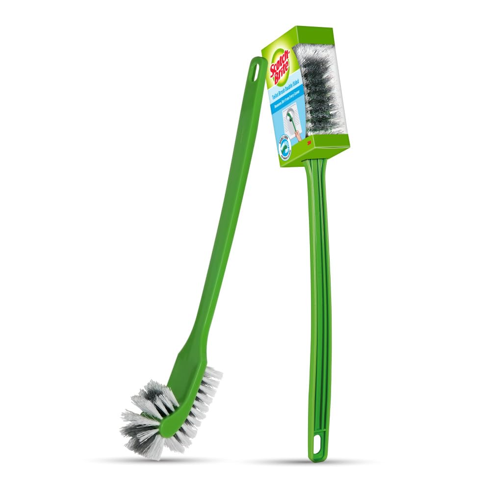 SCOTCH BRITE TOILET BRUSH DOUBLE SIDED 1N