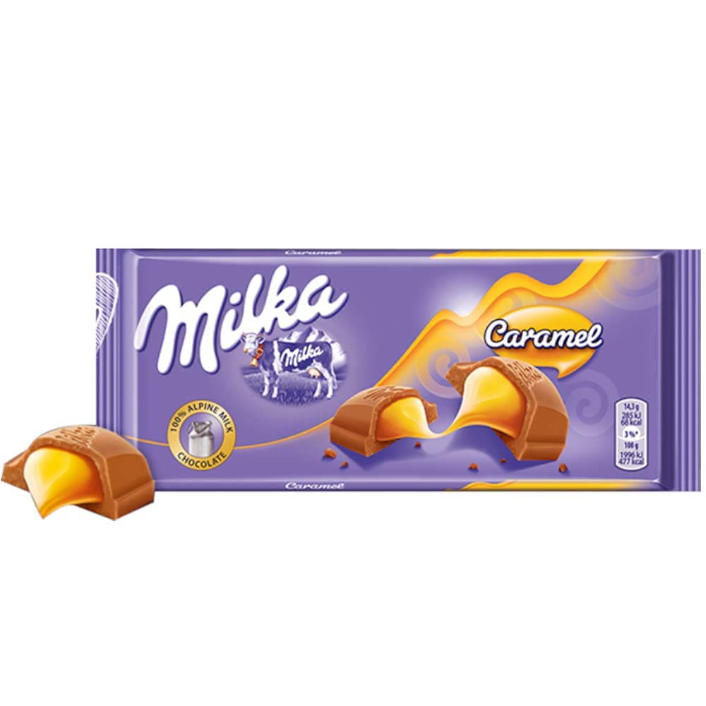 INTL MILKA CLT CARAMEL 100g