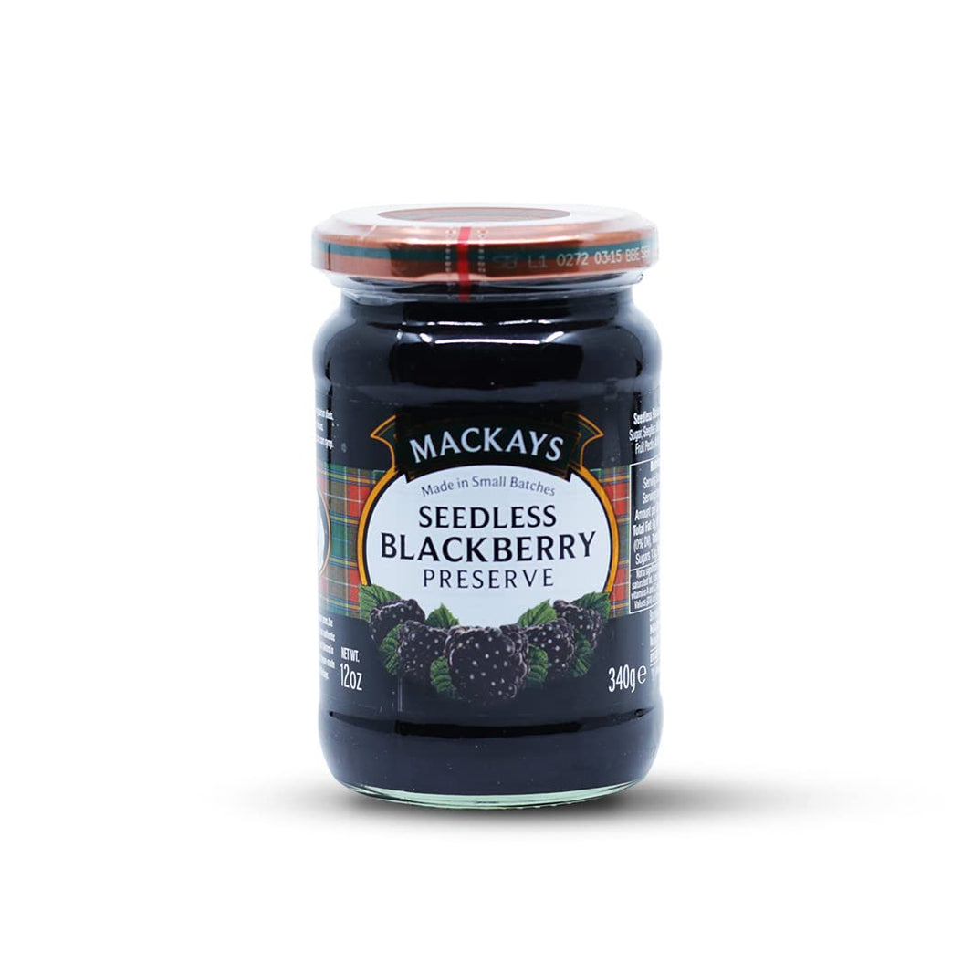 MACKAYS SEEDLESS BLACKBERRY PRESERVE