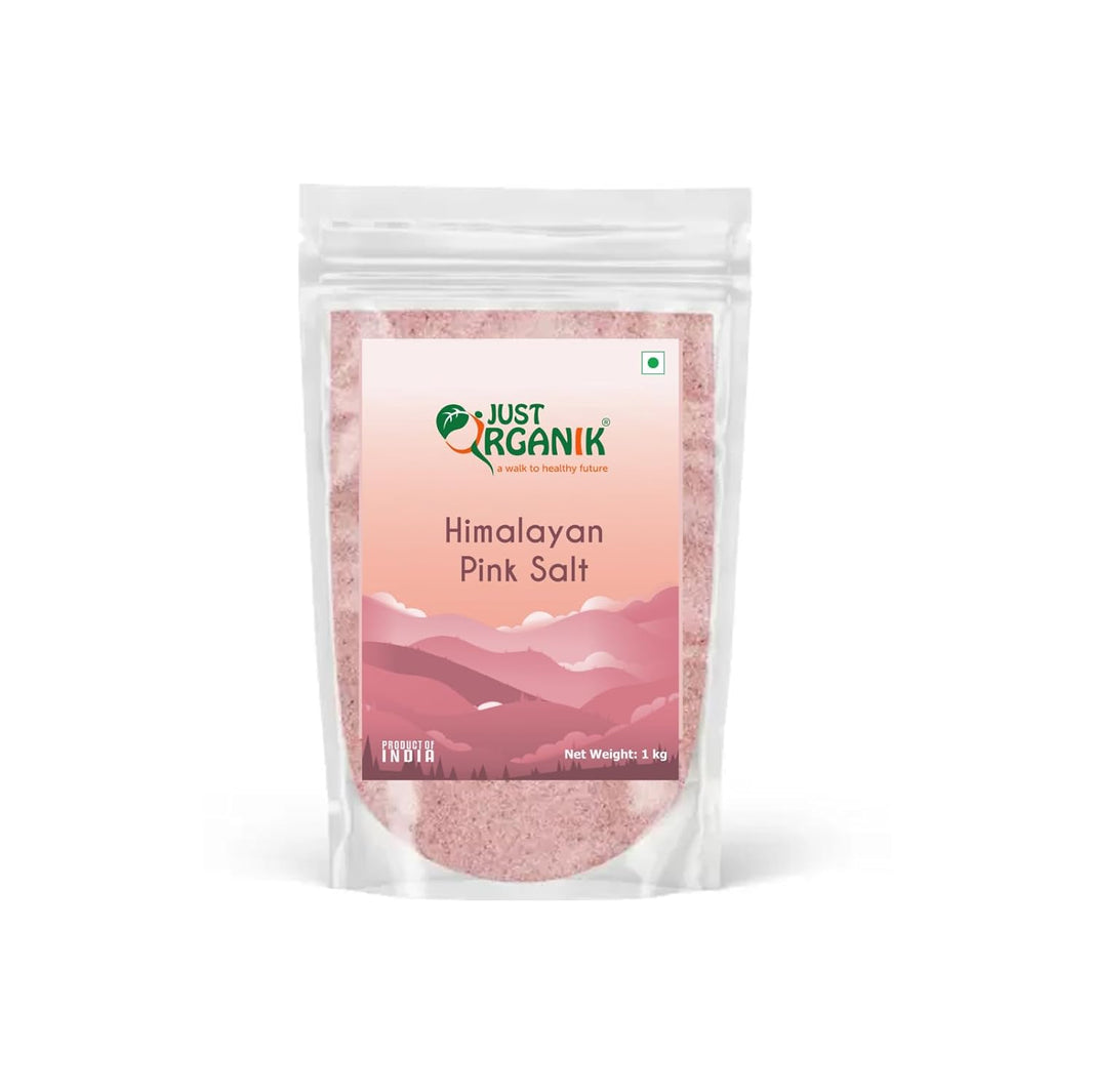 JUST ORGANIK HIMALYAN PINK SALT 1 KG
