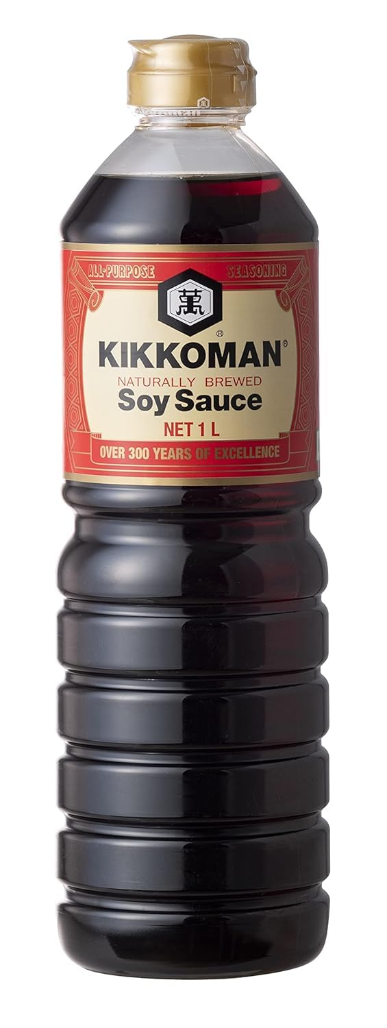 KIKKOMAN SOY SAUCE 1LTR
