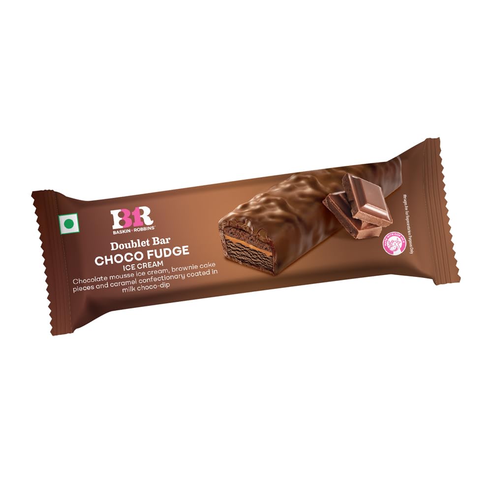 BASKIN ROBBINS DOUBLE BAR CHOCO FUDGE 65 ML