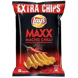 LAYS MAXX MACHO CHILLI FLAVOUR 37 GM