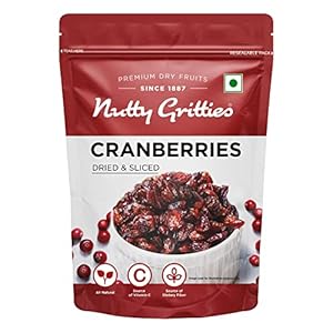 NUTTY GRITTIES - DRIED U S CRANBERRIES 200GM